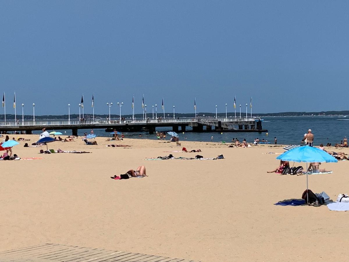 Апартаменти Le Studio De La Plage Centrale Аркашон Екстер'єр фото