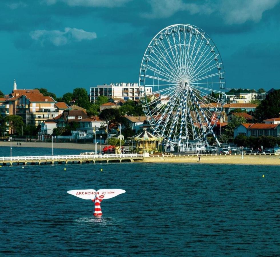 Апартаменти Le Studio De La Plage Centrale Аркашон Екстер'єр фото